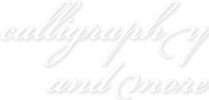 Calligraphy